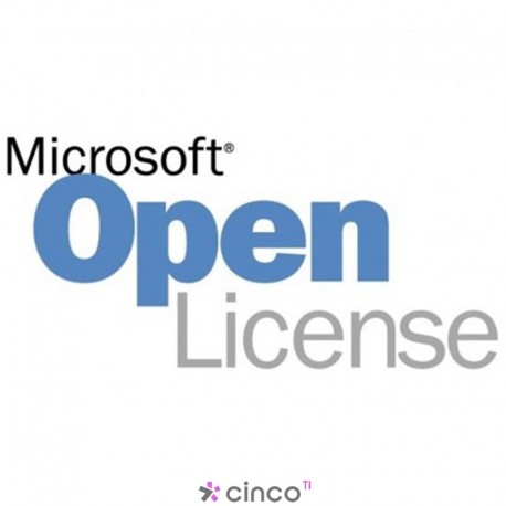 Licença e Garantia de Software Microsoft System Center J5A-00027