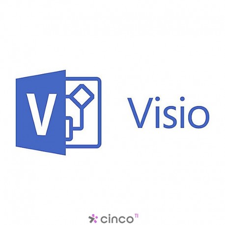 Licença e Garantia de Software Microsoft Visio Standard D86-01202