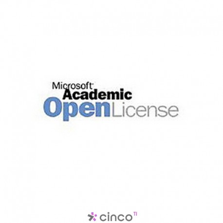 Licença Microsoft Windows Sideloading Rights SNGL Academic OPEN 1 License No Level 4UN-00002