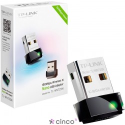 Adaptador Wireless TP-Link USB Mini N 150Mbps TL-WN725N