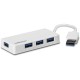 TRENDnet Hub com 4-port High Speed USB 3.0 Mini Hub TU3-H4E