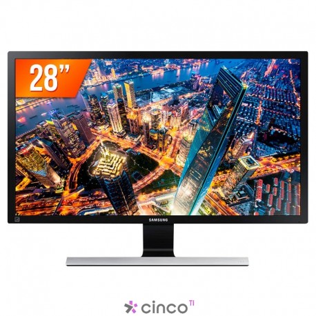 Monitor Samsung LED 28" DualView Widescreen UltraHD 4K (3840x2160) (DP/ 2xHDMI) LU28E590DS/ZD