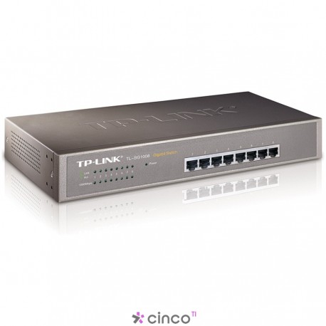 Switch Gigabit de 8-Portas TP-LINK TL-SG1008