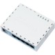 Roteador MikroTik / RouterBoard RB750GL com Processador de 400MHz, 5 portas LAN Gigabit RB750GL