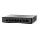 Cisco Switch SG110D-08 com 8x 10/100/1000Mbps RJ45, não gerenciavel