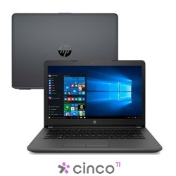 NOTEBOOK HP 240 G6 I3 4GB DDR4 2133MHZ HD 500 GB TELA 14" WIN 10 PRO