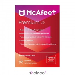 Plus Family McAfee + Unlimited - 1y ESD MPP31BNRURPFD