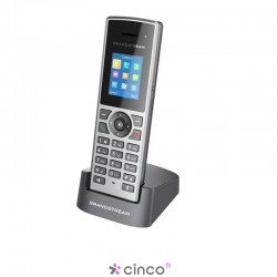 TELEFONE GRANDSTREAM DECT IP S-FIO - 10 C.SIP-3VIAS-PTT- AUDIO HD DP722