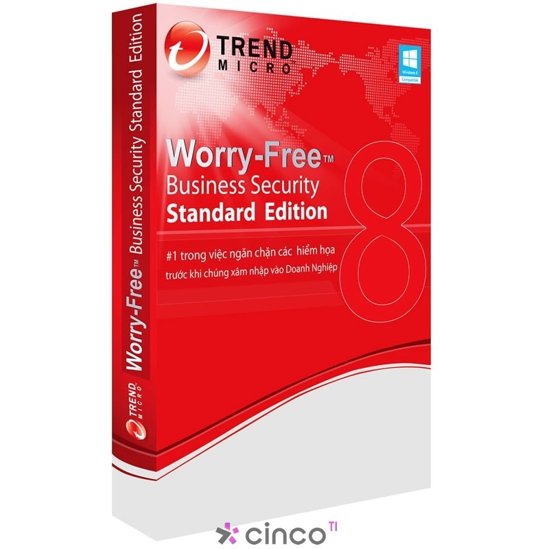 Software Trend Micro Worry Free Business Security Standard 5 25 Users 