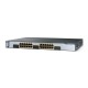 Switch Cisco, 24 portas 10/100/1000, 4 sfp, gerenciável, WS-C3750G-24TS-S 