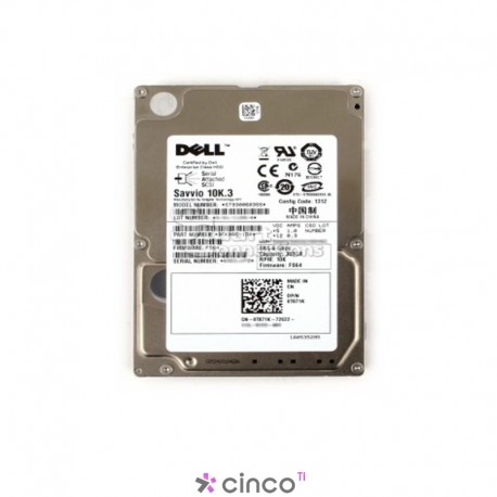 Disco Rígido Seagate Dell, SAS 6GB/s, 300GB, 10000Rpm, 9FK066-051