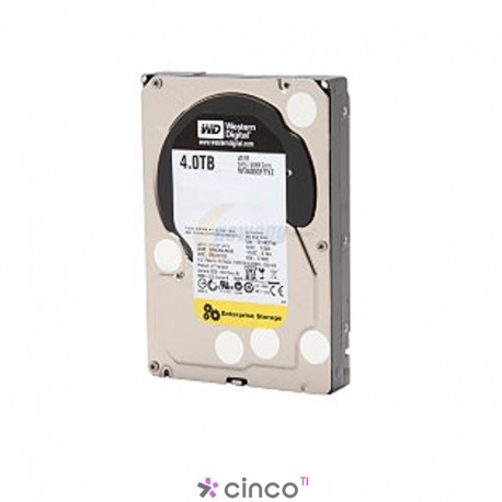 Disco Rígido Western Digital, 4TB, SATA 6Gb/s, 64MB, 7200 Rpm, WD4000FYYZ-01UL1B2