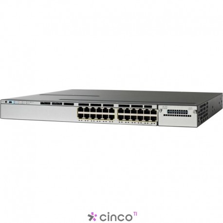 Switch Cisco Catalyst, WS-C3750X-24S-S