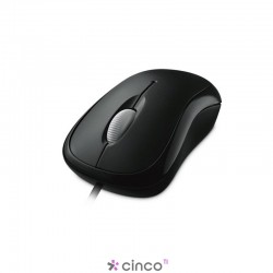 Mouse Óptico Microsoft, 3 Botões Scroll, Preto, P58-00061