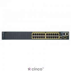 Switch Catalyst Cisco 24 portas WS-C2960S-24TS-L