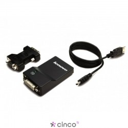 Cabo Adaptador USB 3.0 para DVI ou VGA (compatível com porta USB 2.0 e 3.0) 0B47072