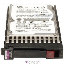 Disco Rígido HP 300GB 10K 6G 2.5" DP SAS SFF 507284-B21