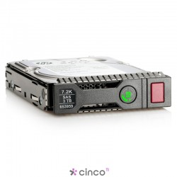 Disco Rígido HP TB 6G SAS 7.2K 3.5in LFF SC MDL Hotplug 695510-B21