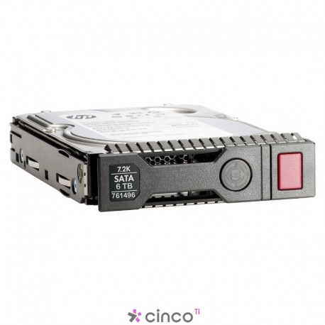 Disco Rígido HP 6TB 6G SATA 7.2k 3.5in LFF SC MDL Hotplug 753874-B21