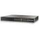 Cisco Switch PoE Gerenciável e Empilhável 24 portas 10/100 + 2 Gigabit/SFP + 2 SFP 5G SF500-24P-K9-NA