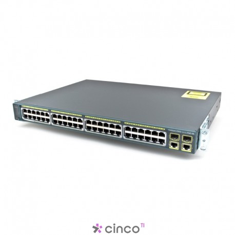 Switch Catalyst Cisco 2 Portas WS-C2960-48PSTL