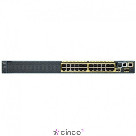 Switch Catalyst Cisco 24 Portas WS-C2960S-24TSS