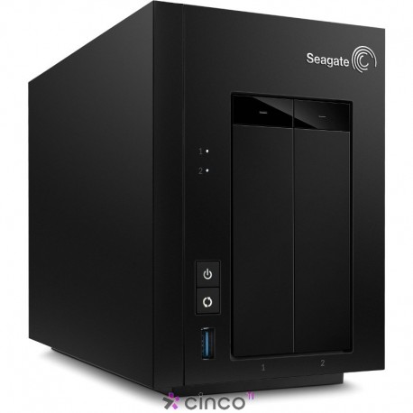 Storage Seagate STCT4000100 4TB NAS 2-Baias (2HDs de 2TB) STCT4000100