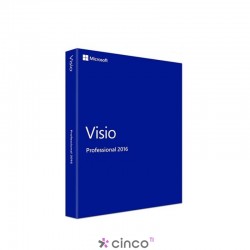 Licença Microsoft Visio Professional 2016 D87-07284