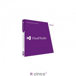 Garantia de Licença e Software Microsoft Visual Studio Test Professional com MSDN L5D-00143