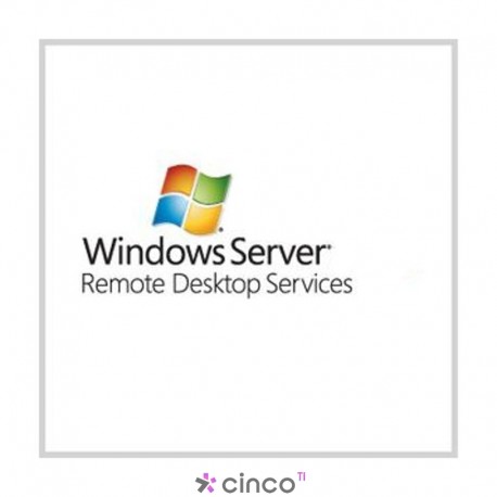 Licença e Garantia do Software Microsoft Windows Remote Desktop Services 6VC-01152