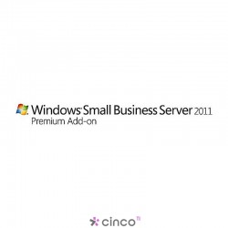 Licença Microsoft Windows Small Business Server 2011 Premium Add-on Suíte CAL 2YG-01476 